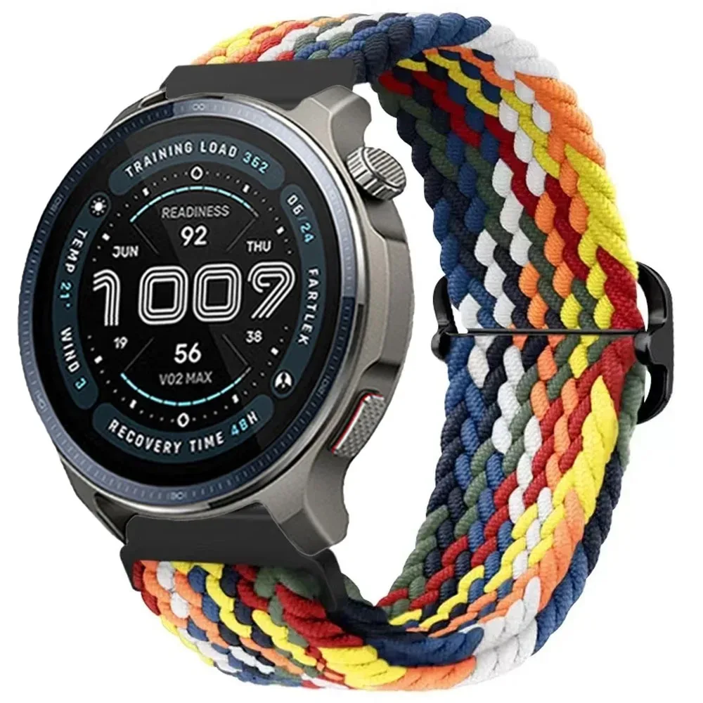 Sport Nylon Strap, 22mm/20mm Adjustable Watchband Bracelet