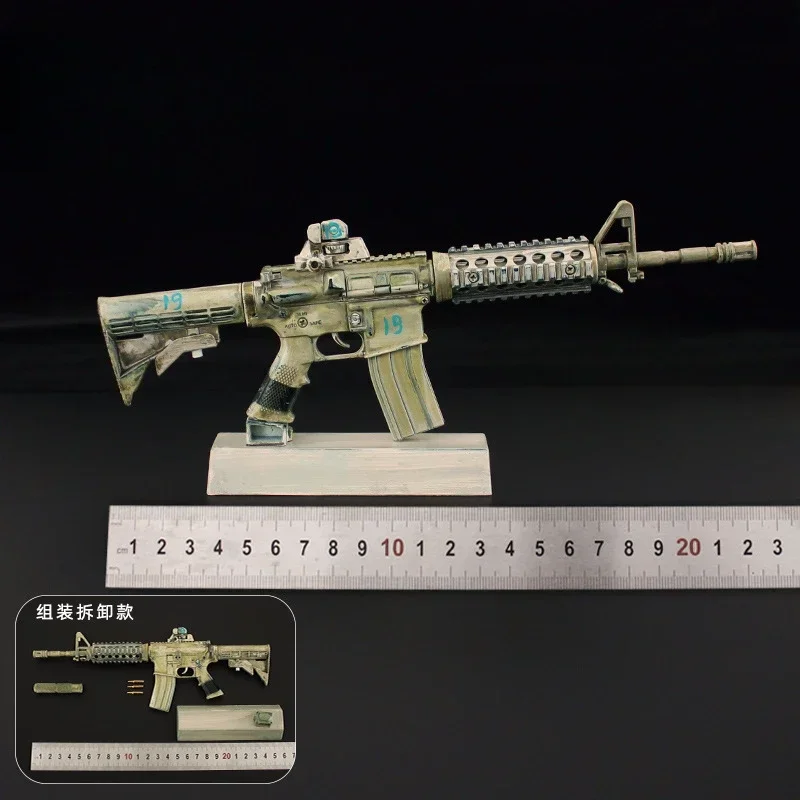 Ghost 9 Gun Toy, Miniature AR15 Rifle, Sniper Model Assemble