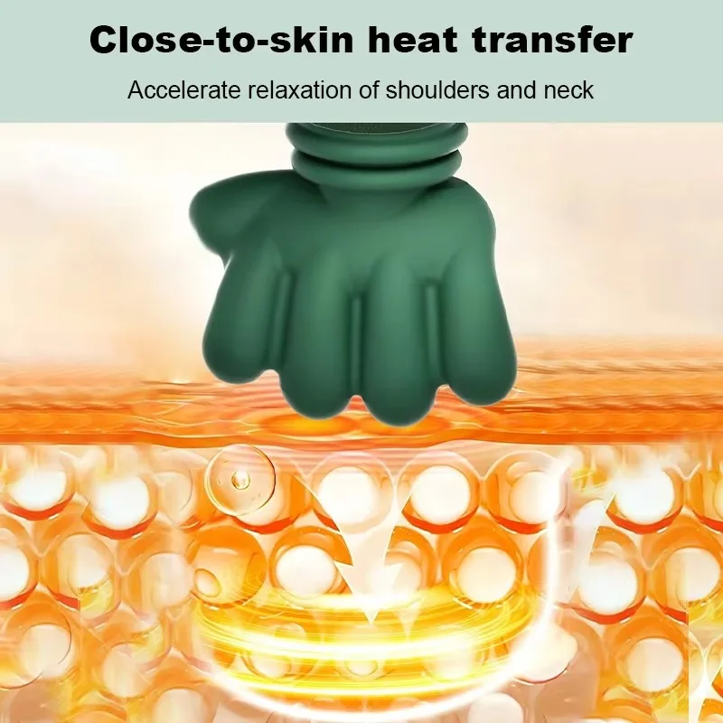 Neck Massager Cervical Pillow Shoulder Massager Trapezius Shiatsu Kneading Muscles Body Back Leg Massagers Pillow Relaxation