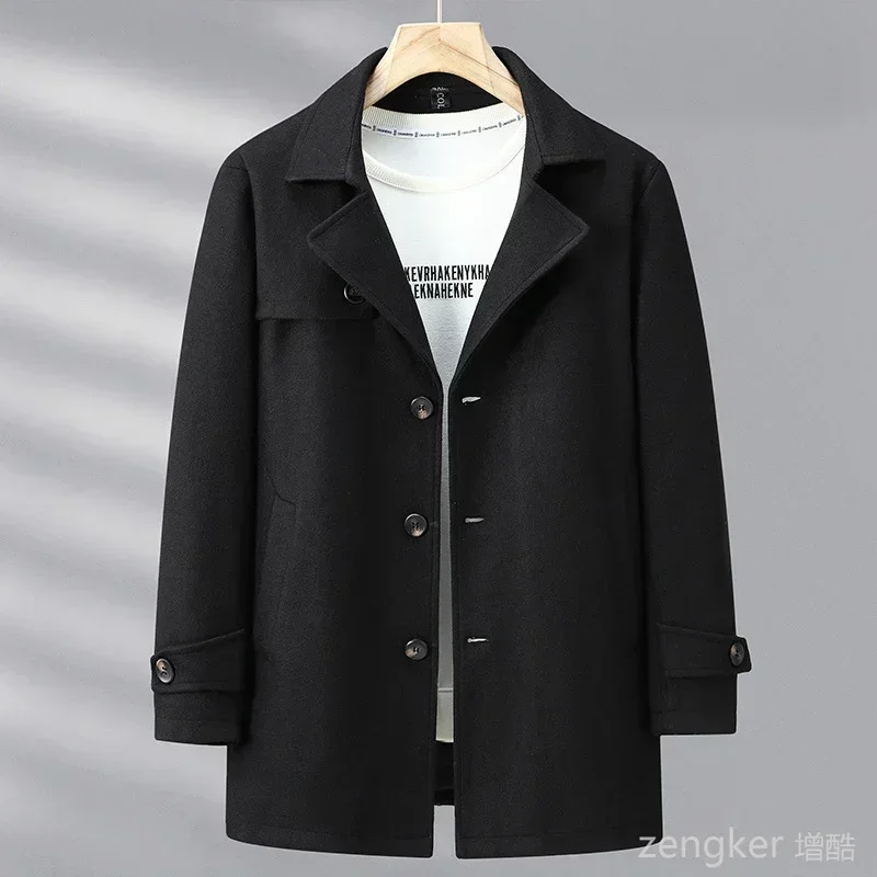 12XL long jacket autumn  winter men  plus size casual  suit jacket windbreaker 11XL 10XL 180kg coat men 2