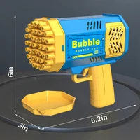 40 Hole bubble toy Launcher Handheld Portable Electric Automatic Bubble Gun Party Birthday Gift Toy(without Bubble Water) 6