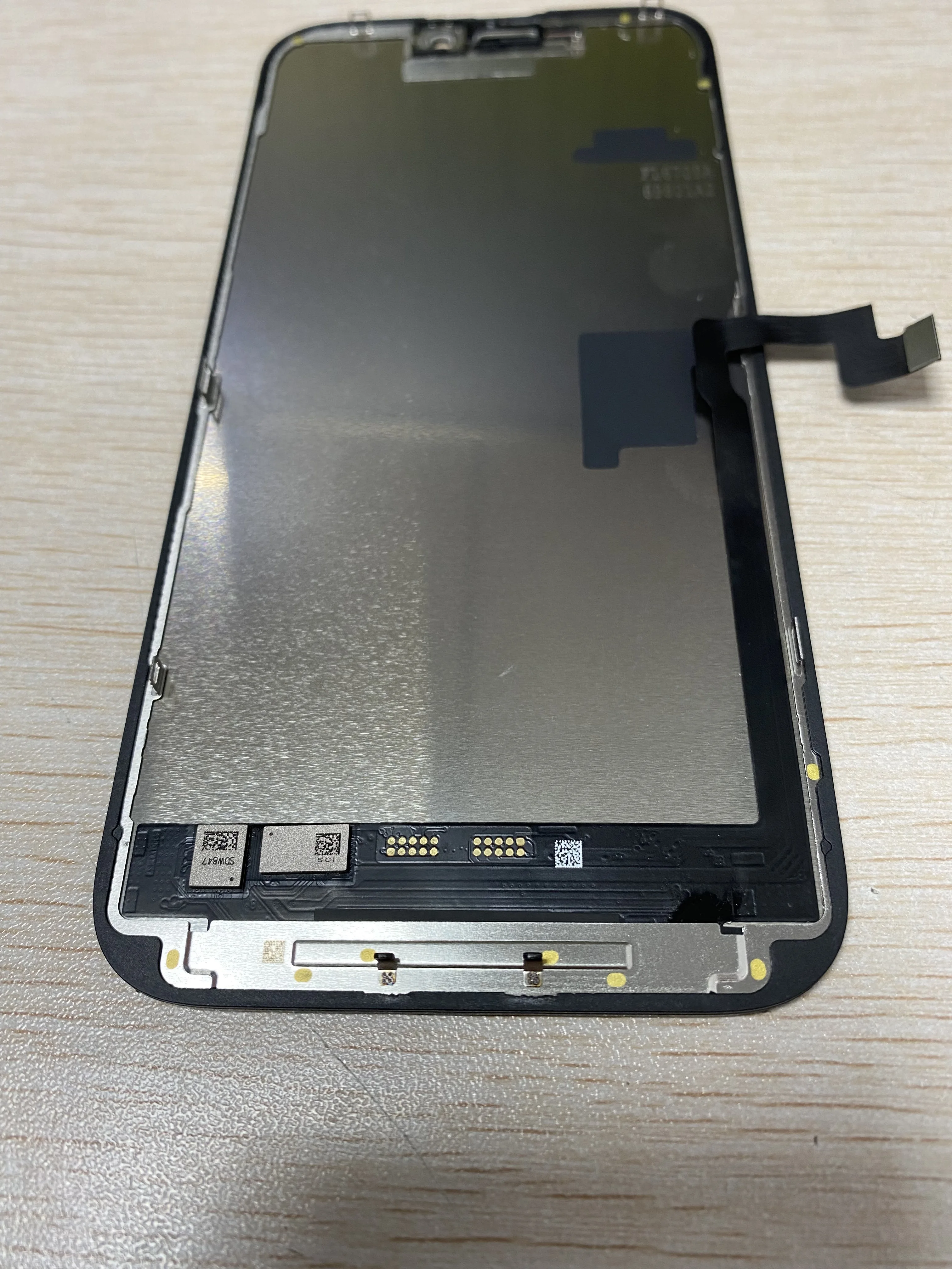 交換用LCDタッチスクリーンセット,ドット抜けなし,iPhone用,16 plus,16