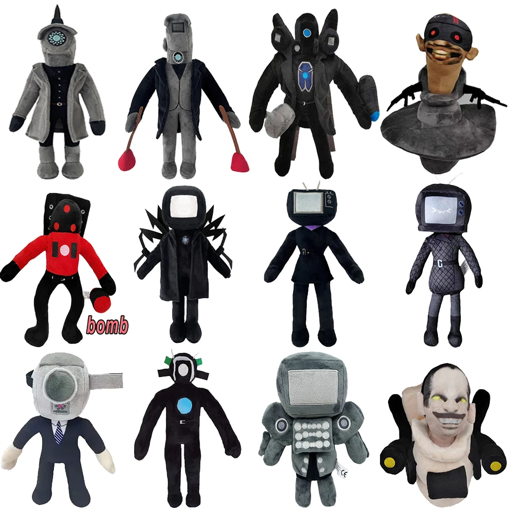 Sof-Camcordeman-Speaker-Man-Doll-Soft-Plush-Toy-Camcordeman-Speaker-TV ...