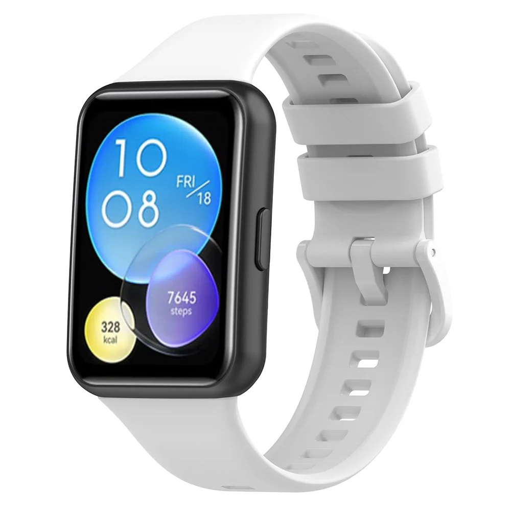 Silicone Strap and Transparent TPU Protective Case