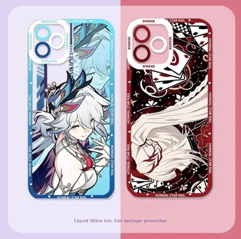 Honkai Star Rail Anime-Themed Phone Case