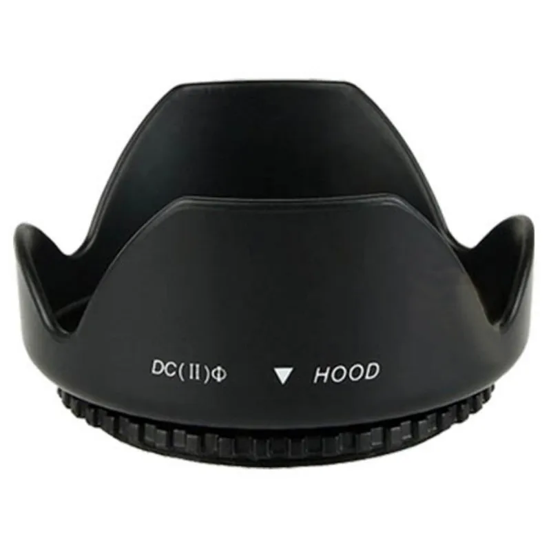 Camera Lens Hood 49mm 52mm 55mm 58mm 62mm 67mm 72mm 77mm Screwed Flower Petal for Canon Nikon Sony