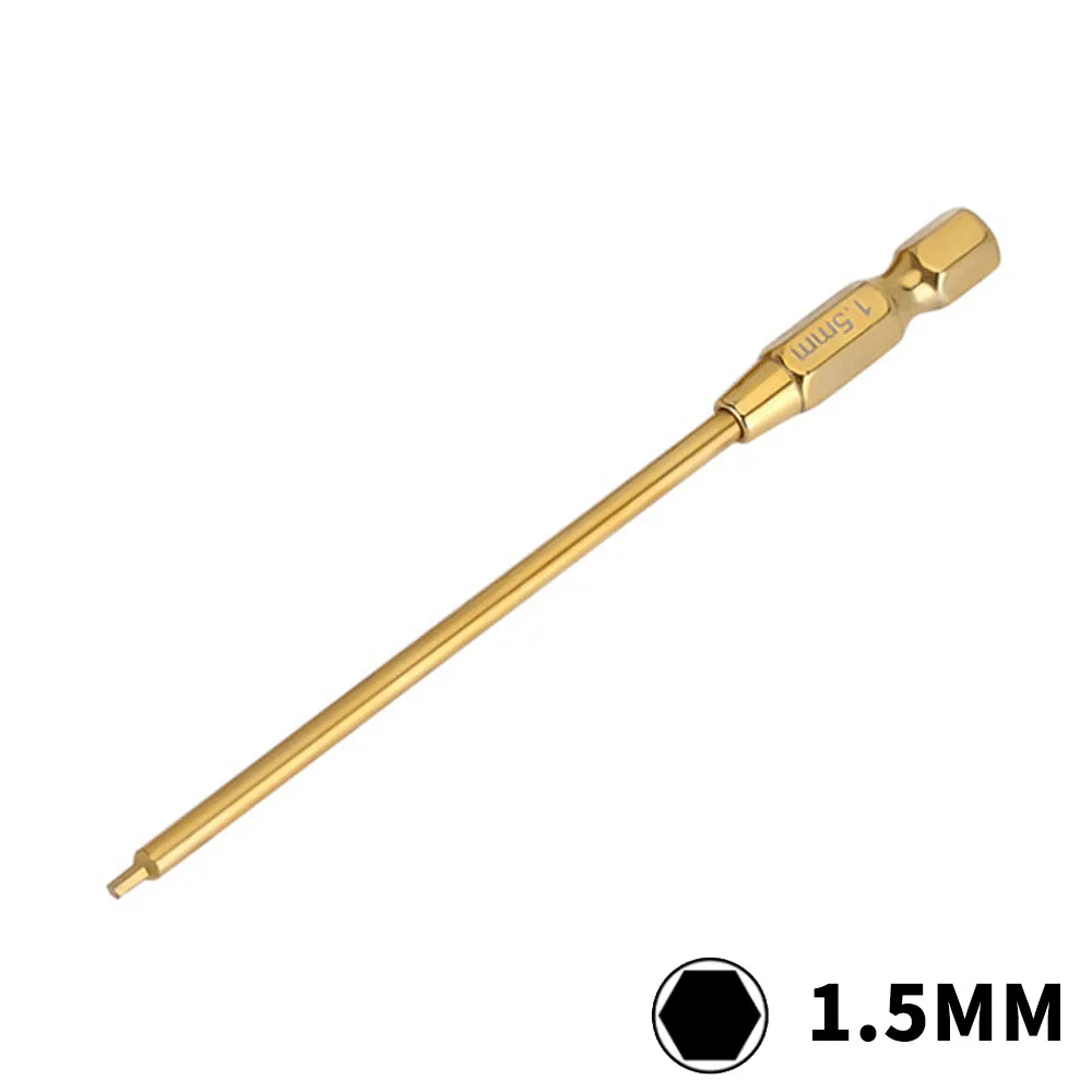 RC 모델 자동차 부품 수리 업그레이드 액세서리 금속 1.5 2.0 2.5 3.0 전기 스크루 드라이버 비트 육각 코어 도구