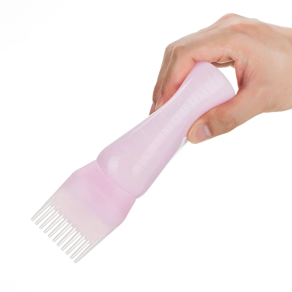 Description Picture 5 of itemSdotter 3 Colors Hair Dye Applicator Brush Bottles Dyeing Shampoo Bottle Oil Comb Hair Dye Bottle Applicator Hair Coloring Styli