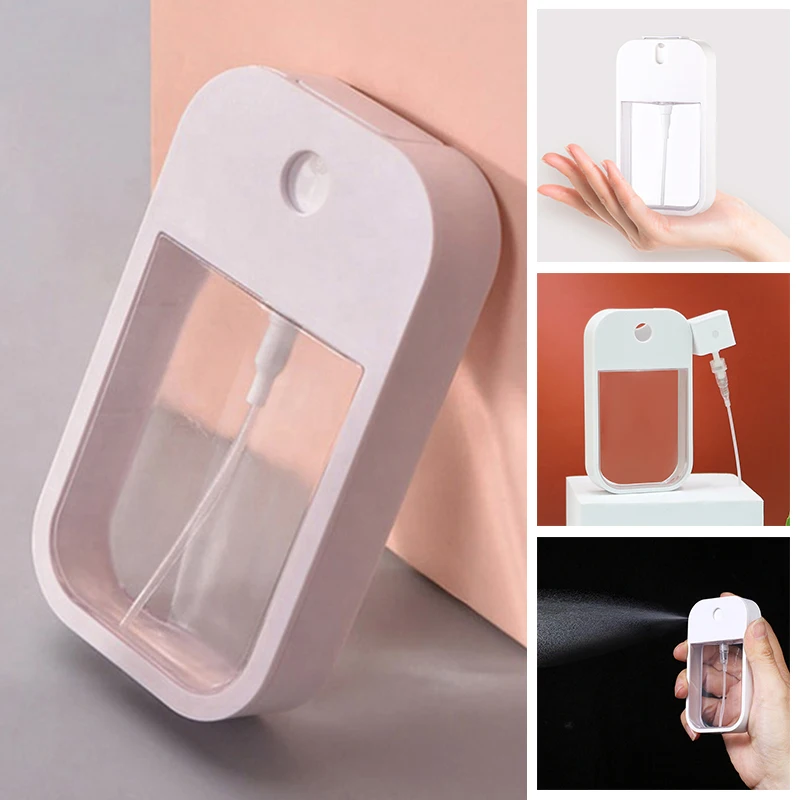 45Ml Perfume Sub-Packing Bottles Transparent Refillable Portable Card Spray Bottle Disinfectant Alcohol Liquid Travel Sub-Bottle