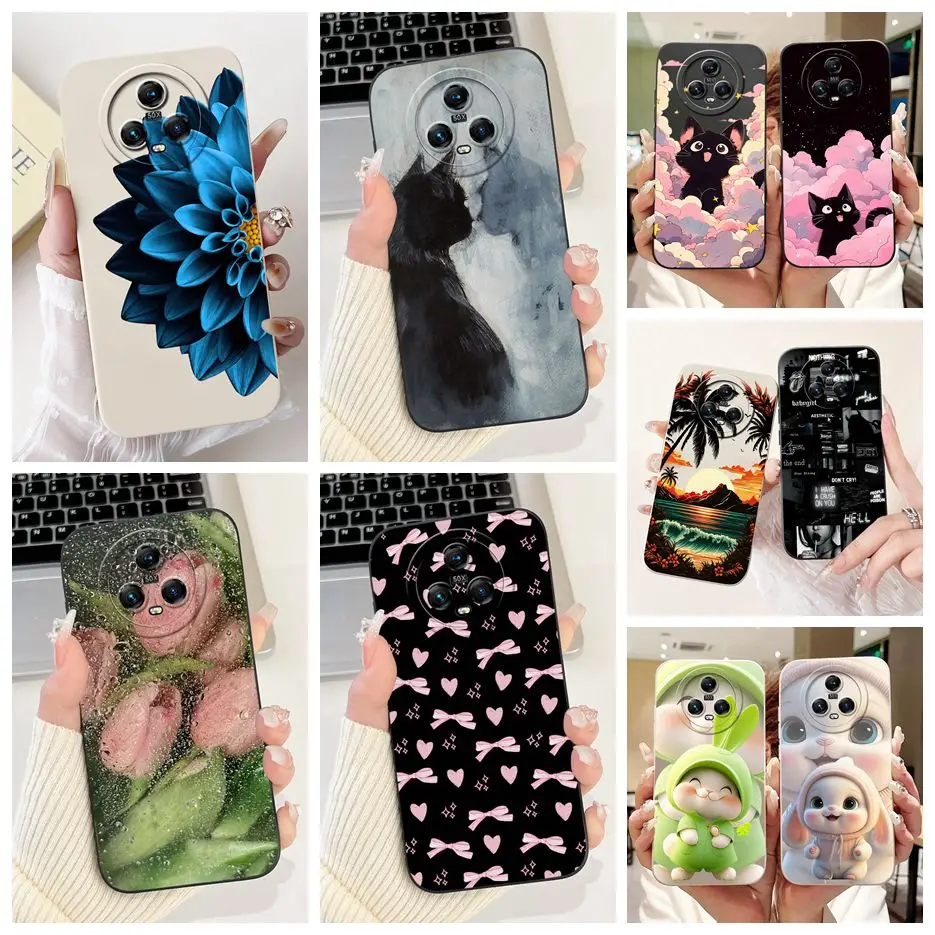 For Honor Magic 5 Case Magic5 Pro PGT-AN10 Stylish Candy Painted Cover Soft TPU Phone Case For Honor Magic 5 Pro 5G Fundas Coque 1