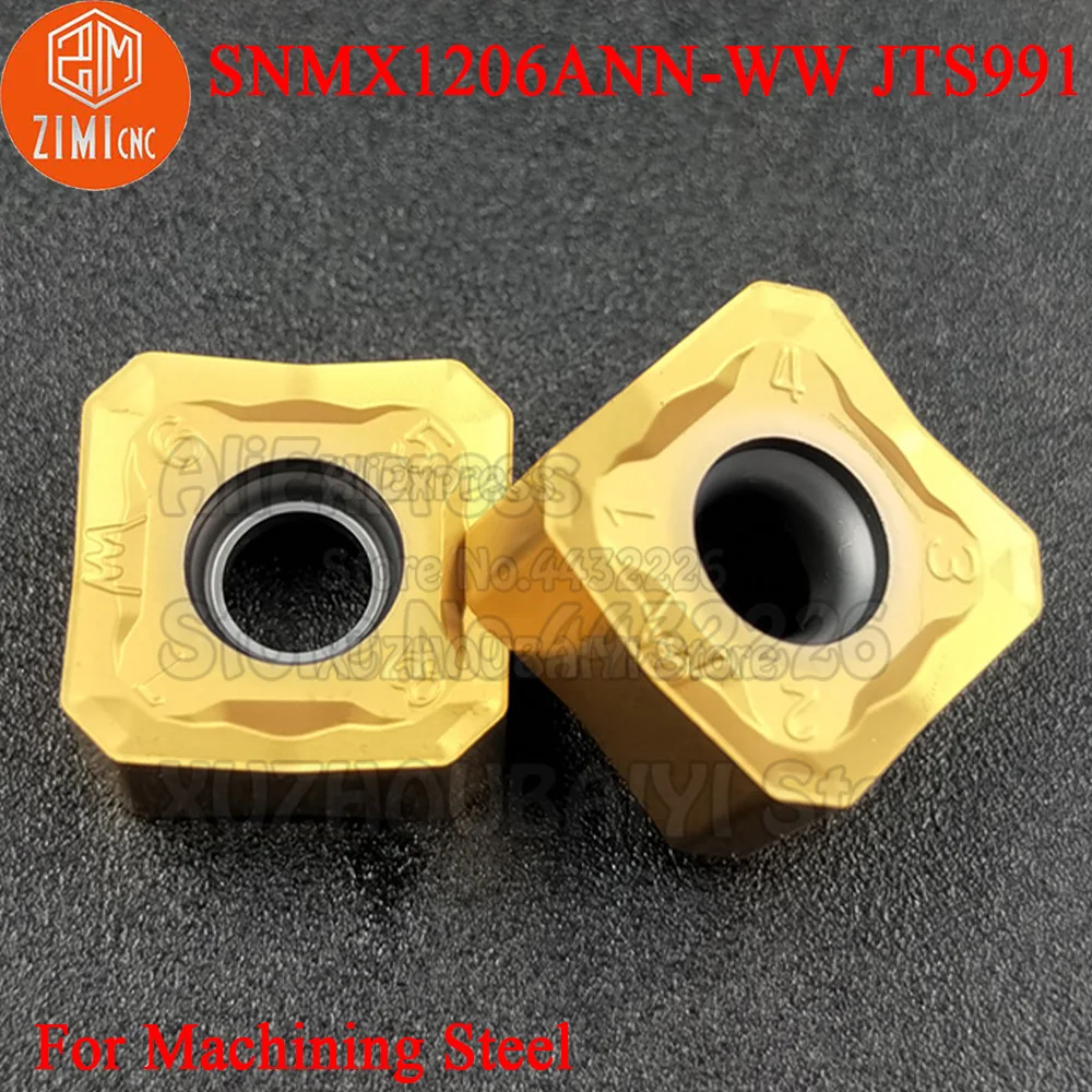 10pcs Snmx1206ann Ww Snmx1206ann-ww Jts991 Snmx1206 Ann Carbide Fast ...