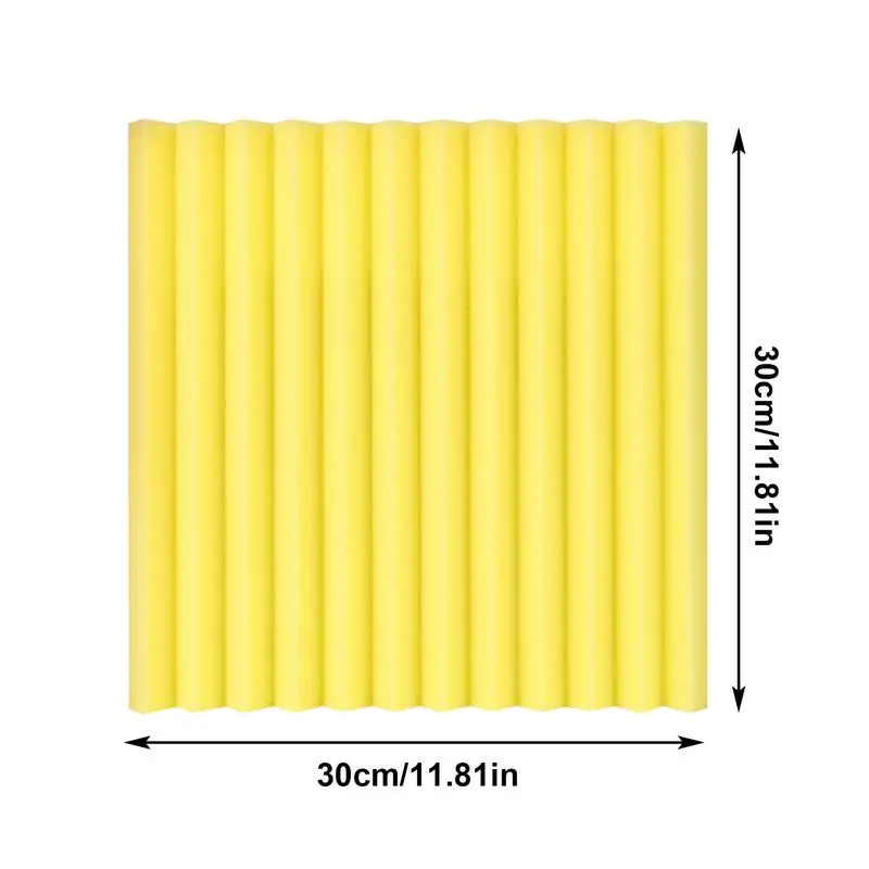 Sound Proofing Panels Triangular Groove Sound Pads For Noise Reduction Sound-Absorbing Wall Panel Acoustic Insulation For Studio
