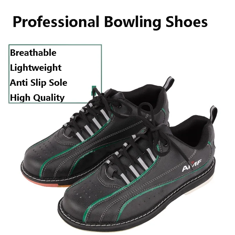 MenBreathableBowlingShoesMaleRightHandNonslipSneakersWearableTrainingShoesfor