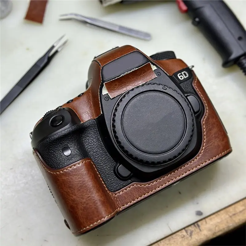 A77P-캐논 EOS 6D2 카메라 교체 부품 키트 고무 그립 엄지 쉘 수리 액세서리 세트 본체