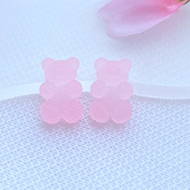 20 db Aranyos Mini Rugalmas Medve Lapos Hátsó Gyanta Kabochonok Scrapbooking Barkács Ékszer Kézműves Dekorációs Kiegészítők - Image 4
