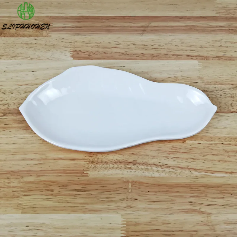 

Top-grade Jade Porcelain Tableware Dinner Plate Restaurant commercial Dinnerware Household Green Environment Protection Dish