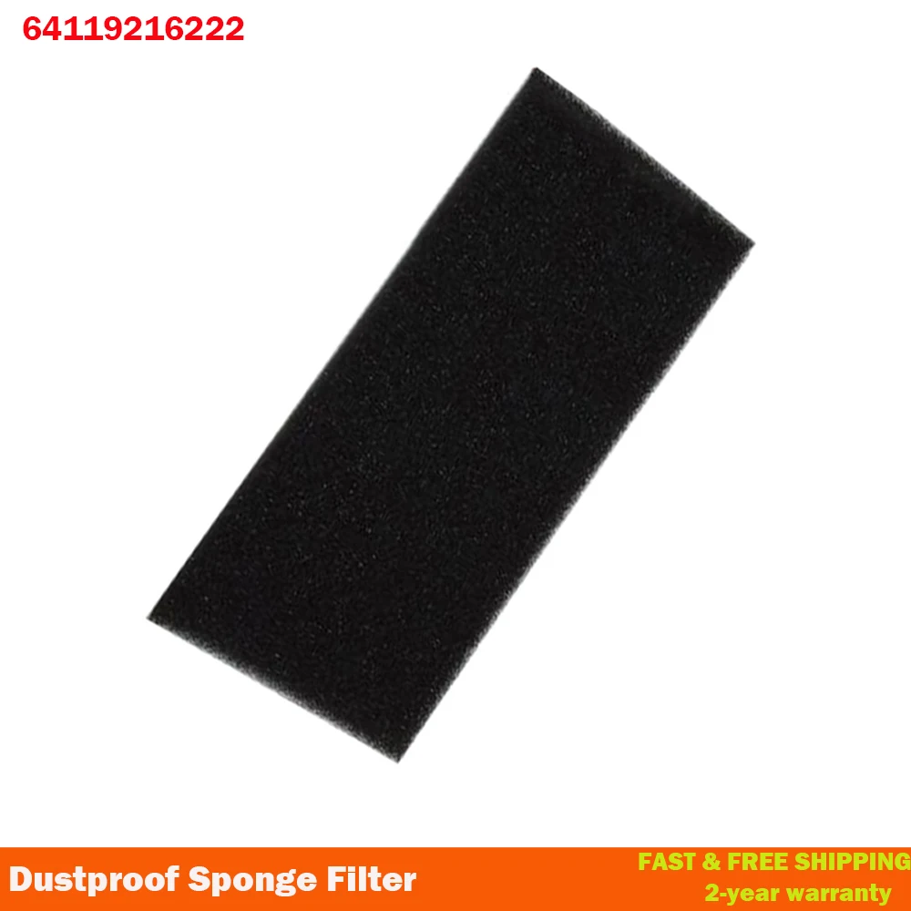 Ac Blower Motor Housing Cover Filtro In Spugna Antipolvere Per Bmw Serie 5 7 Gt F07 F10 F06 F01 F02 M5 M6 525 750 64119216222