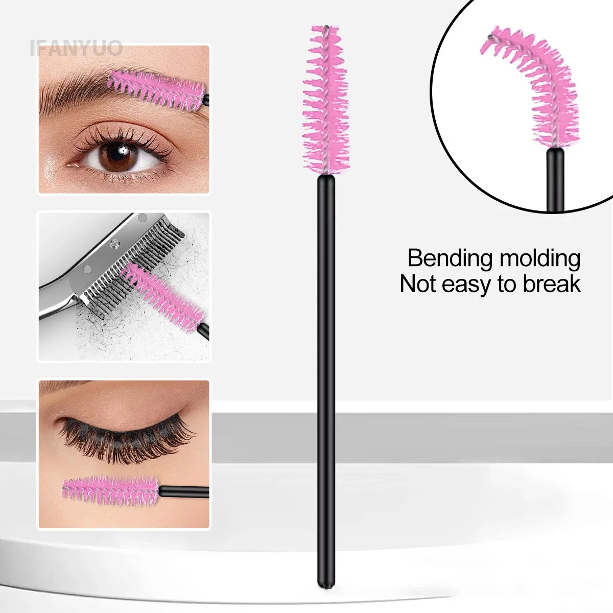 Stainless Steel Eyebrow Trimmer with Comb Brush Precision Hair Removal Shaver Scissors Eyebrows Shaping Makeup Tool eyebrow trimmer set eyebrow trimmer