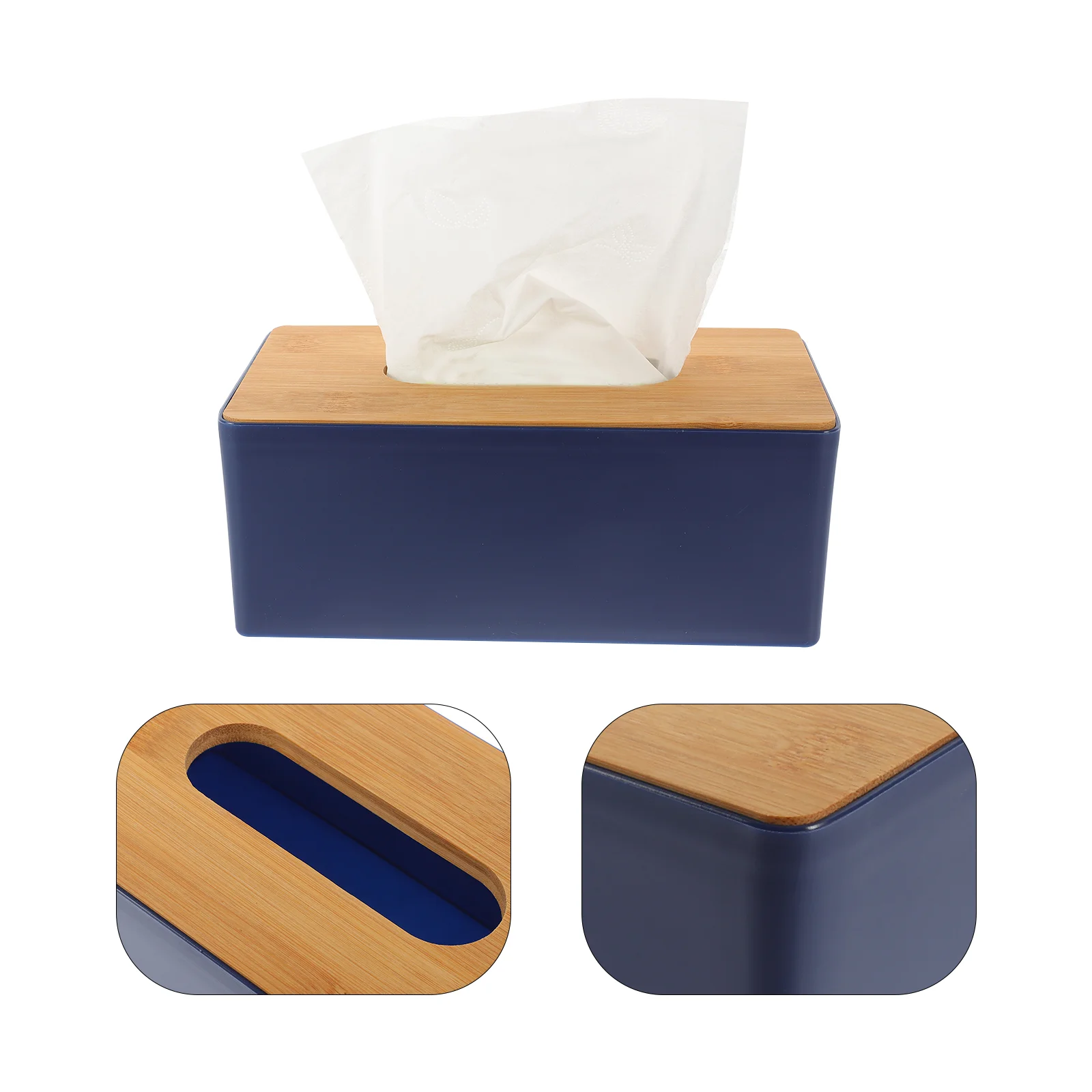 

Napkin Box Tissue Storage Kickstand Guest Towel Holder Room Boxes