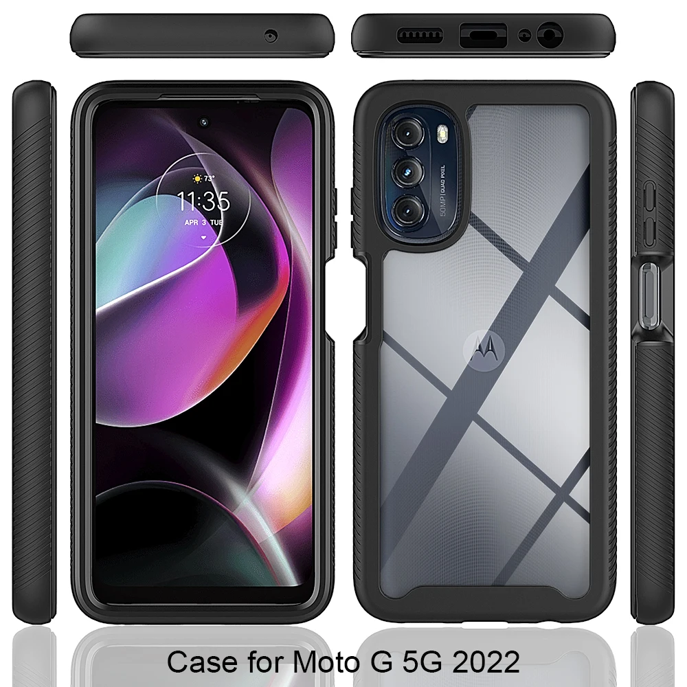 Enhanced Dual-Layer Rugged Armor Sky Case - Shockproof, Hybrid TPU/PC Hard Back Cover