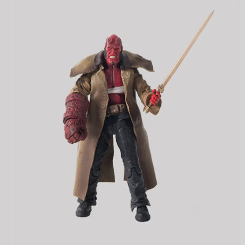 

Hellboy II 6Inches Movie Action Figure Toys for Boys and Girls Hell Boy Movie Main Character