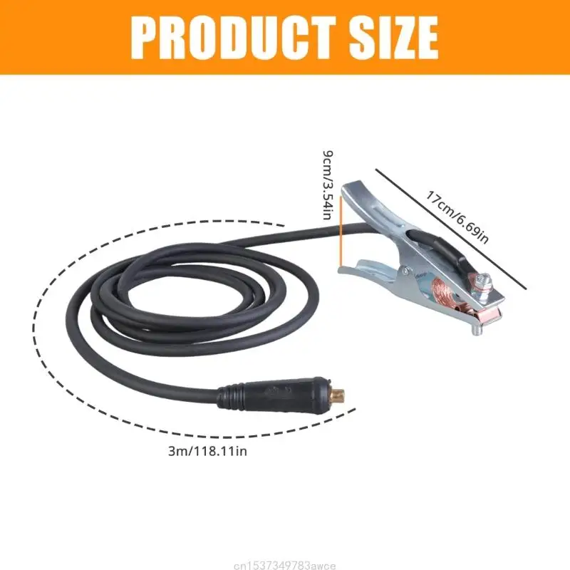 Welding Electrode Holder & Ground Clamps Welding Plier Clamps for Welder Machine 69HF