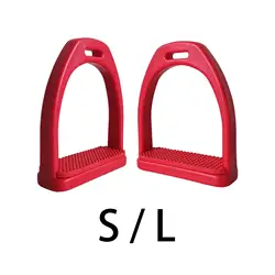 2Pcs Horse Riding Stirrups Equestrian Training Tool Non Slip High Strength for Horse Riding Outdoor Sports Kids Adults