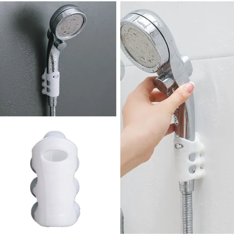 Suction Cup Fixed Base Frame Bracket, Shower Head Holder, Wall Mount, Silicone Bracket Stand, Vacuum  Cup, Durable