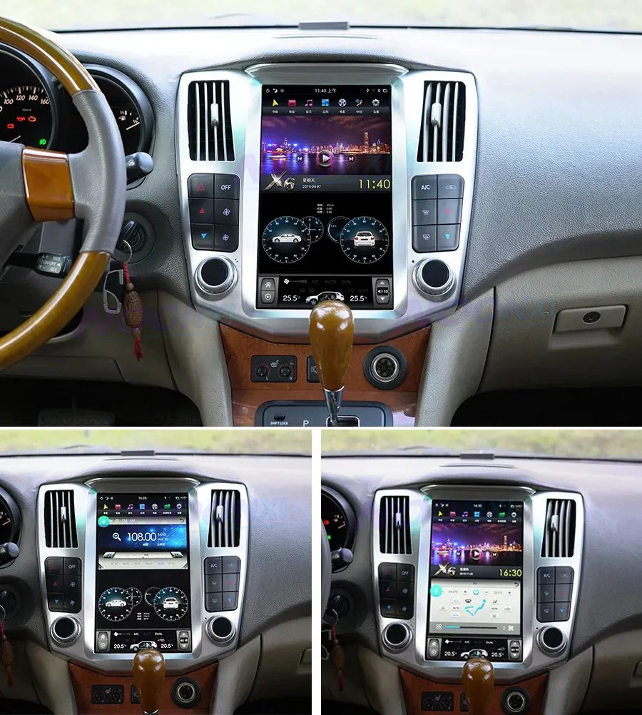 

For Lexus RX300 RX330 RX350 RX400h 8G 128G Android11 Multimedia Player GPS Navigation Car Radio Stereo Carplay 2 DIN Head Unit