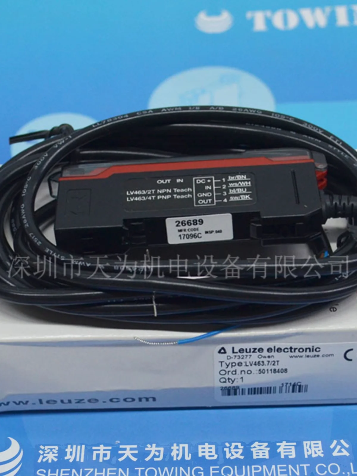 

[Original/One-year Warranty] LV463.7/2T Leuze Fiber Amplifier Real Shooting In Germany