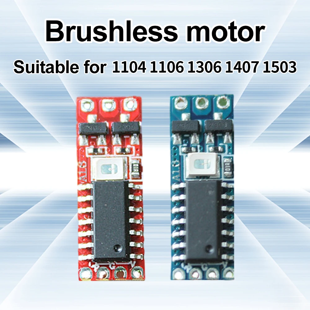 Micro ESC 5A 1-2S pour moteurs brushless 1104 1106 1306 1407 1503, connecteurs et câbles visibles