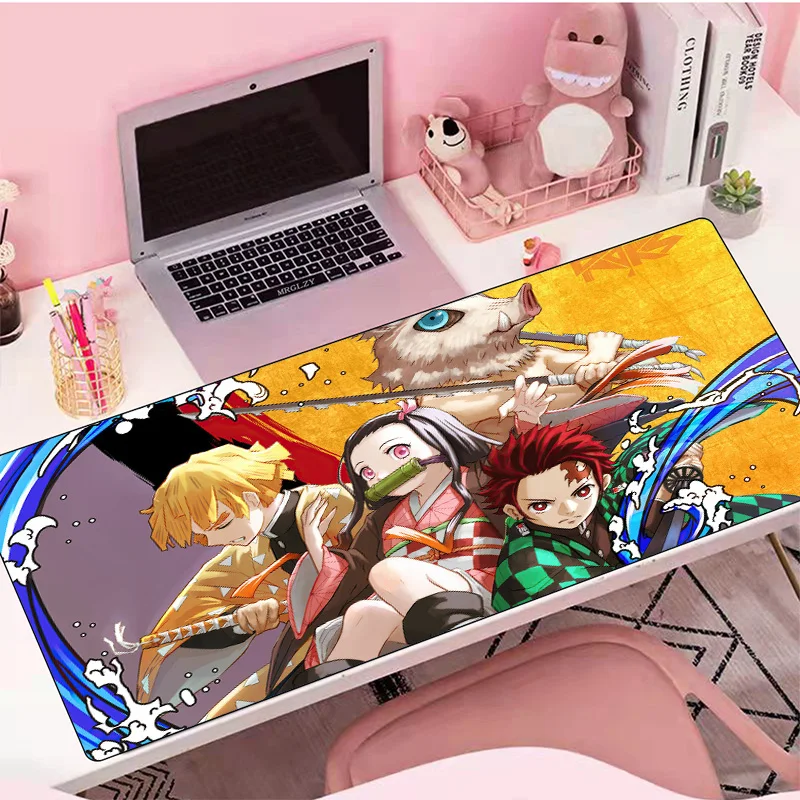 

Animes Gamer Computer Complete Computers Desk Pad Keyboard Gamers Accessories Girls Mouse Pad Cartoon Anime One Piece MousePad