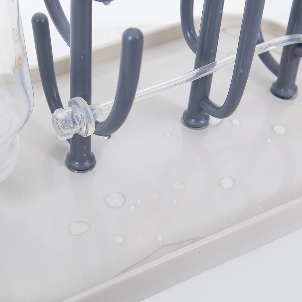 Baby Bottle Drying Rack Cup Holder Portable Removable Storage Support Drain Rack Cups Bottle Cleaning Drying Cactus Shaped