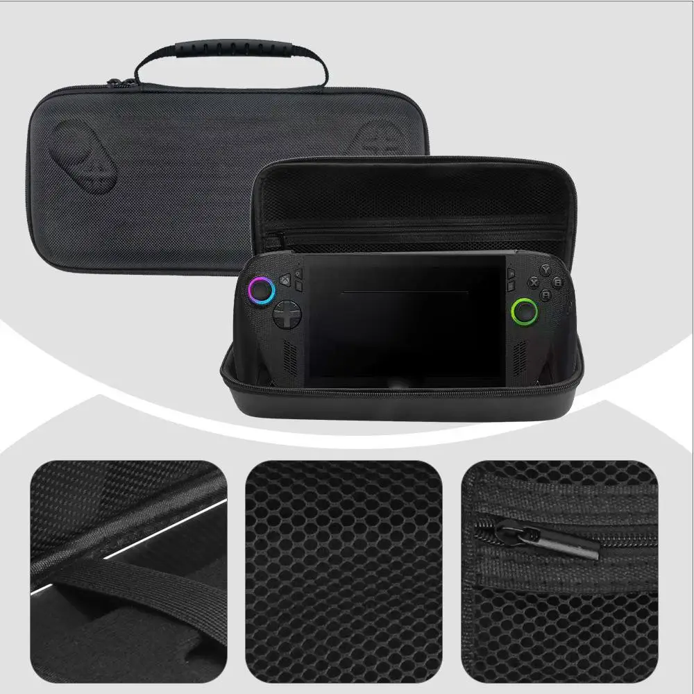 Asus Rog Xbox Ally 보관 가방 하드 쉘 휴대용 운반 케이스 가방 충격 방지 EVA 보호 게임 콘솔 액세서리