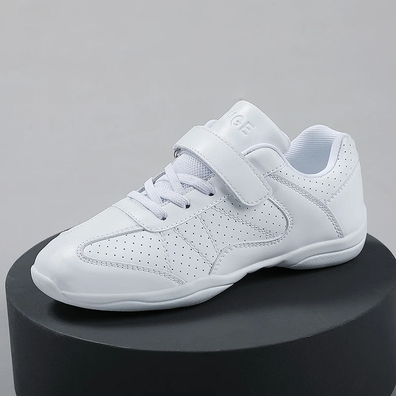Cheerleading shoes for women, sports dance, competitive aerobics, soft soled boys and girls, professional training and fitness