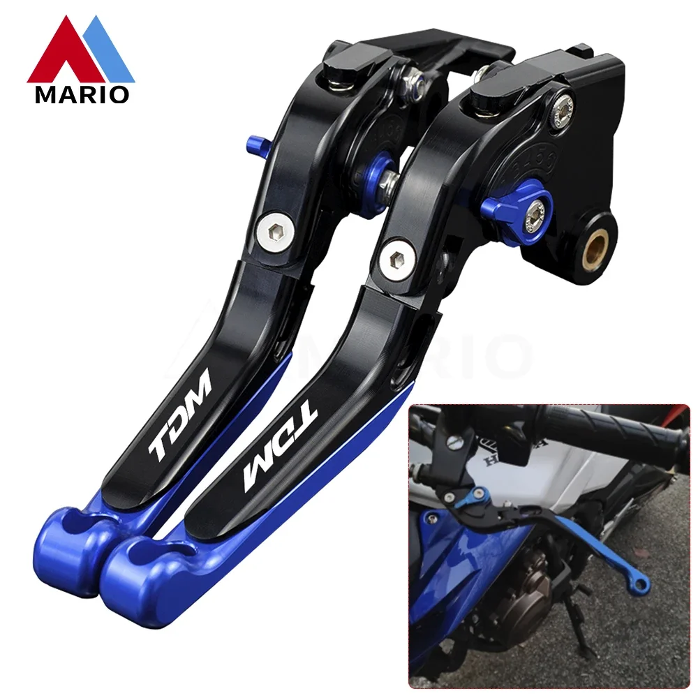 

For YAMAHA TDM 900 2012 2013 2014 Motorcycle Accessories Handlebar Grips Folding Extendable Brake Clutch Levers