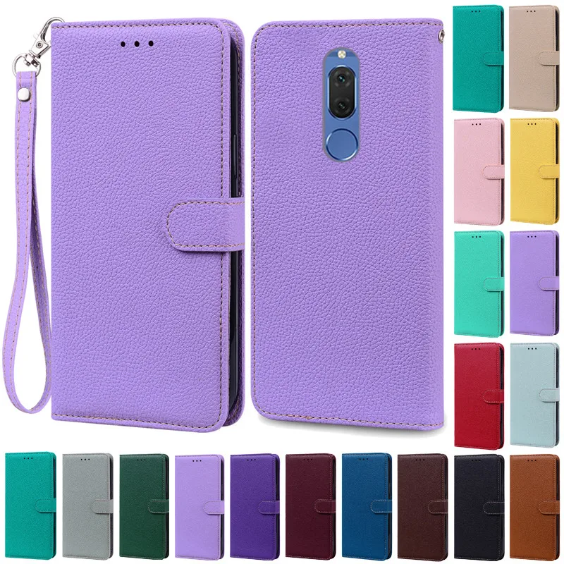 Leather Wallet Phone Case - Elegant Design with Card Slots and Stand