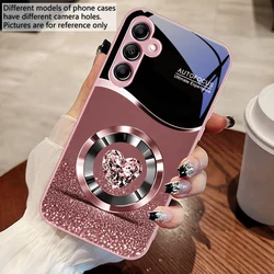 Purple Circle Diamond Glass Phone Case - Galaxy A20 (FHS - BB2506116)