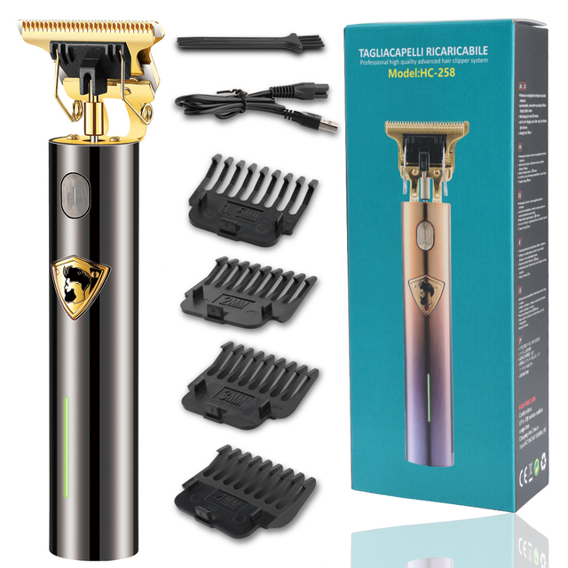 NEW HEIR CLIPPER Trimmer Hair Cutting Machine Hair Clipper Professional Tondeuse Homme Maquina De Cortar Cabello USB Trimme