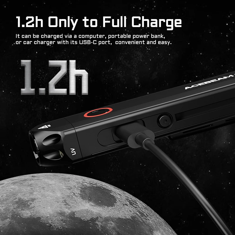 ACEBEAM X20 懐中電灯 USB-C充電式 ACEBEAM X20-R 懐中電灯 超強力