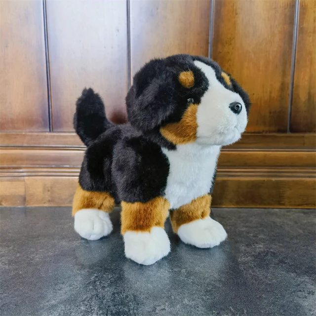 Realistic Border Collie High Fidelity Plushie Shepherd Dog Plush Toys  Lifelike Animals Simulation Stuffed Doll Kawai Toy For Kid - AliExpress