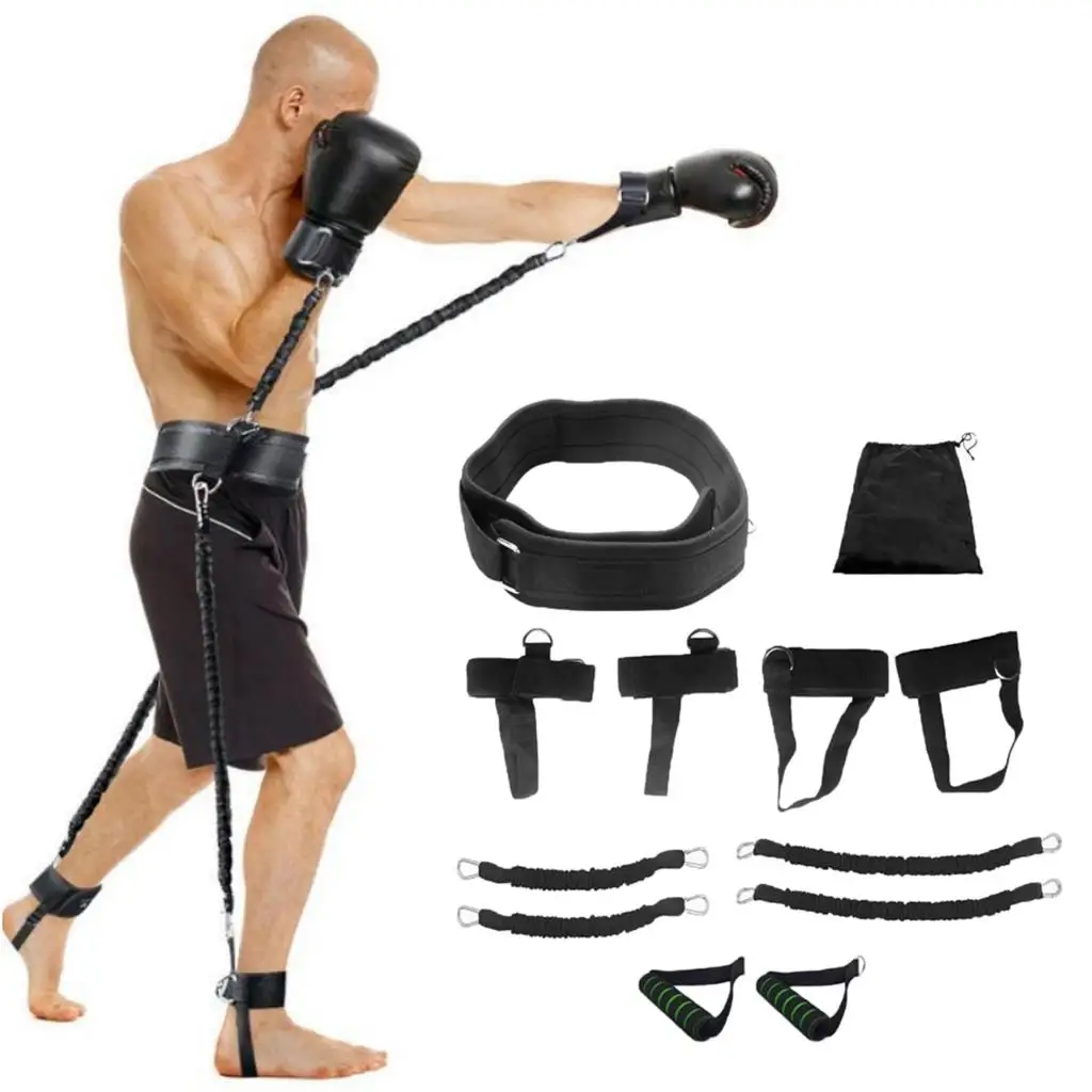 Arm Leg Speed Strength Agility Training Strap Boxing Training Resistance Bands for Football Basketball Taekwondo Equipment Arm Leg Speed Strength Agility Training Strap Boxing Training Resistance Bands for Football Basketball Taekwondo Equipment
