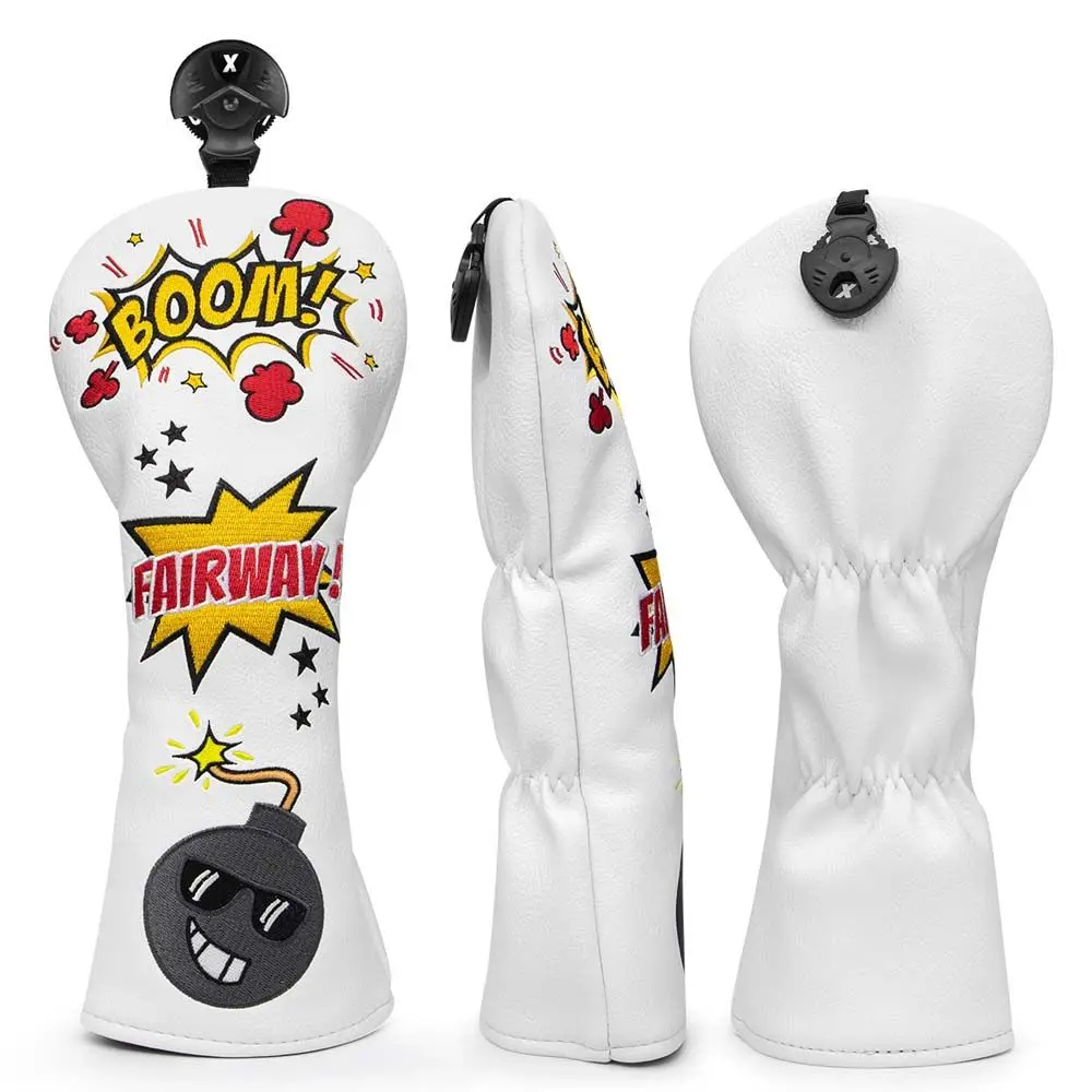 

Защитное покрытие для головы, аксессуары для клюшки, клюшки для гольфа, чехол для клюшки для гольфа из искусственной кожи, головной убор для бомбы, клюшки для гольфа, головной убор для клюшки