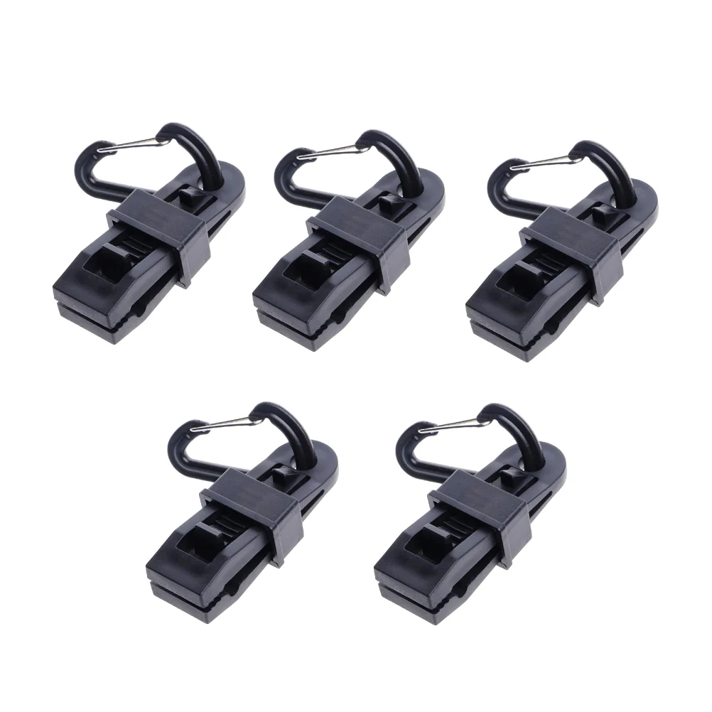 5 Pcs Tents Clamps Multifunctional Awning Wind Rope Buckle Awnings