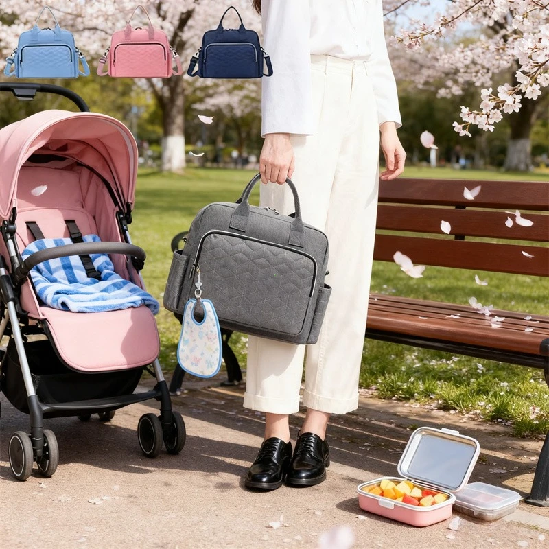 Baby Diaper Bag Nappy Bag Mummy Bag Waterproof Travel Baby Diaper Bags for Mom Stroller Mommy Maternity Totes Shoulder Bags Kids