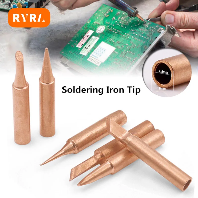  Soldering Iron Inside Hot Bare Copper Soldering Iron Head Set Electric Soldering Iron Tip Soldering Iron For Electronic Welding 