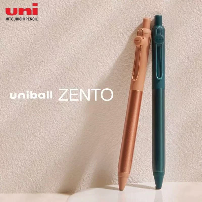 uniball ZENTO　Signature model　0.38 / 0.5 uni-ball ZENTO Signature Pen Set Silver 0.38mm & Metallic