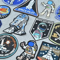 Buy "NEW Embroidered Astronaut Air Force Space Shuttle Patch | DIY Space Agency Badge for Clothing & Accessories" Online - Image 4