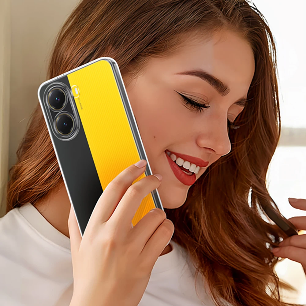 Clear Shockproof Silicone Phone Case