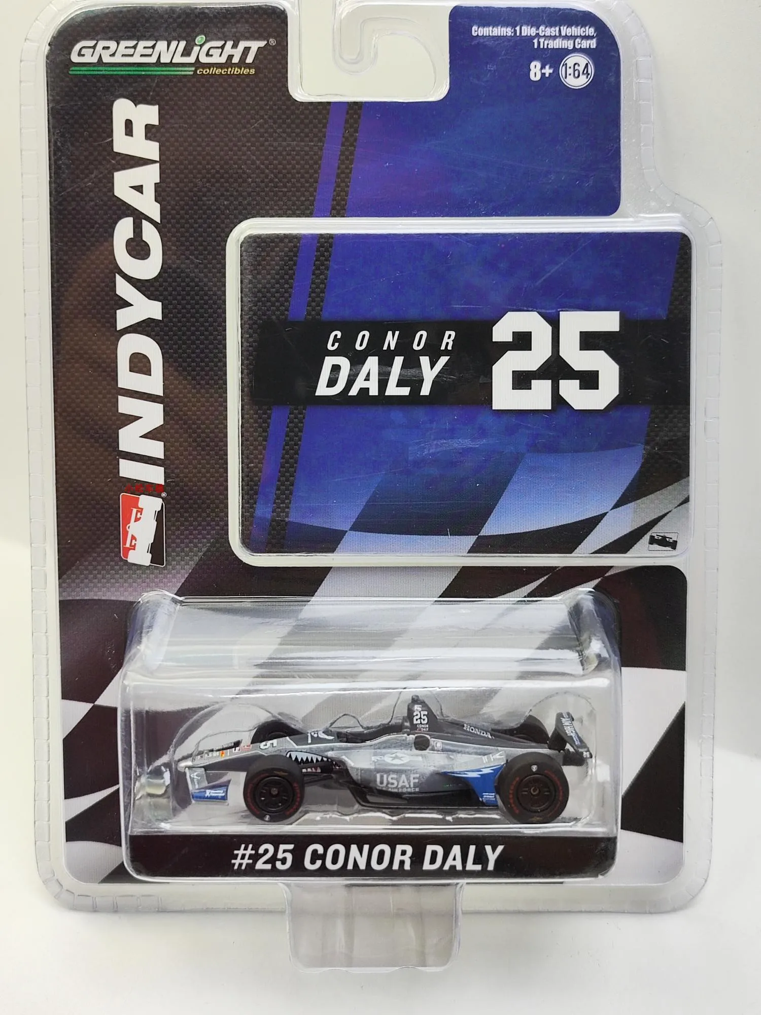 Model1:64 2019 #25 Conor Daly/Jetti Autosport-Modello Di Auto Usaf